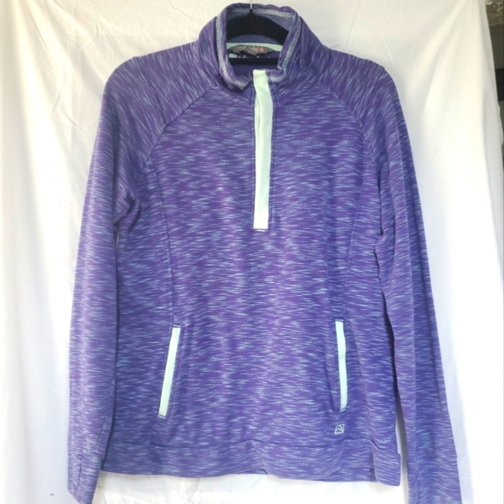 Avalanche Lavender and Mint Pullover Size L